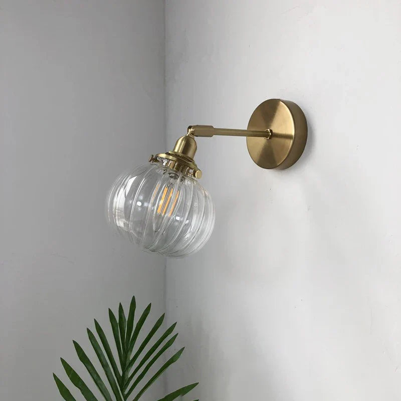 Orla Glas Wandlampe