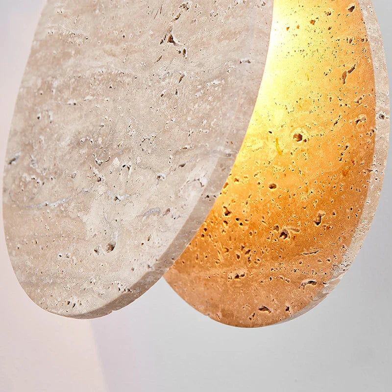 Tao Travertine Pendant Light