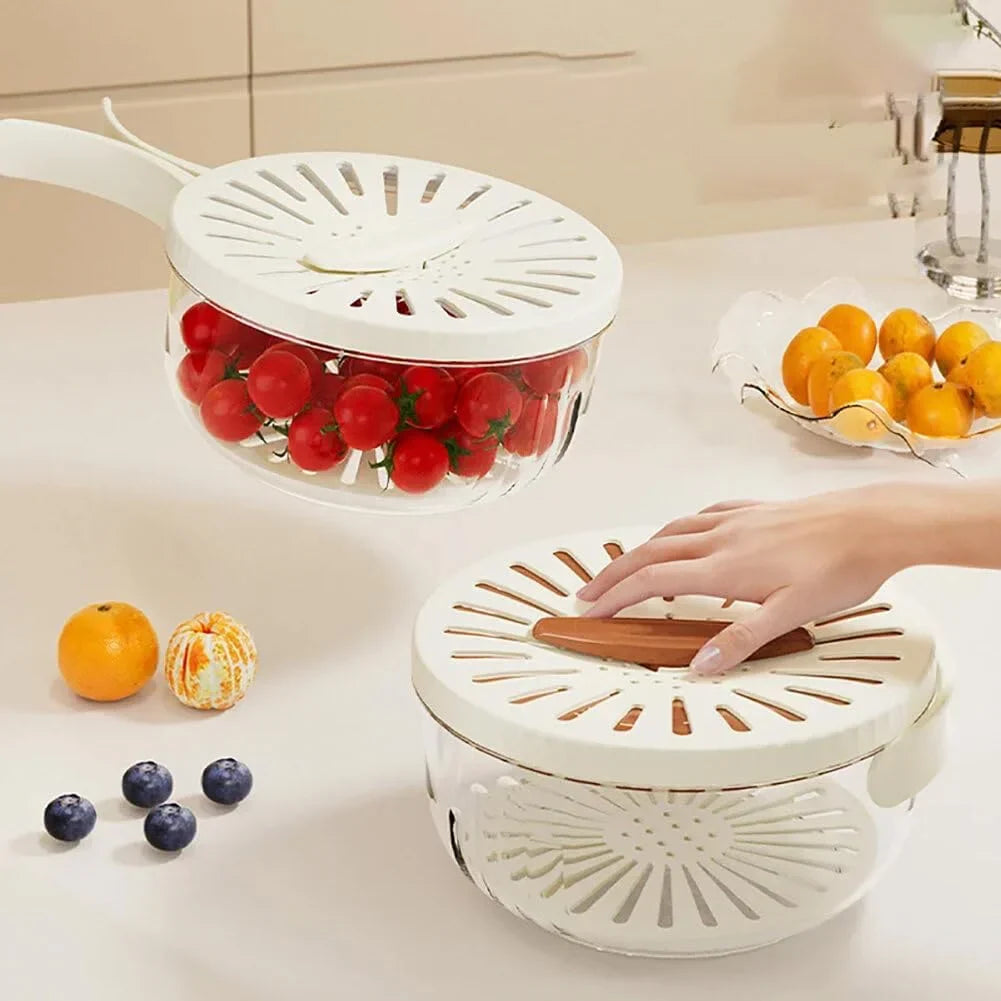 FreshBowl - Lavabo pliable avec égouttoir moderne