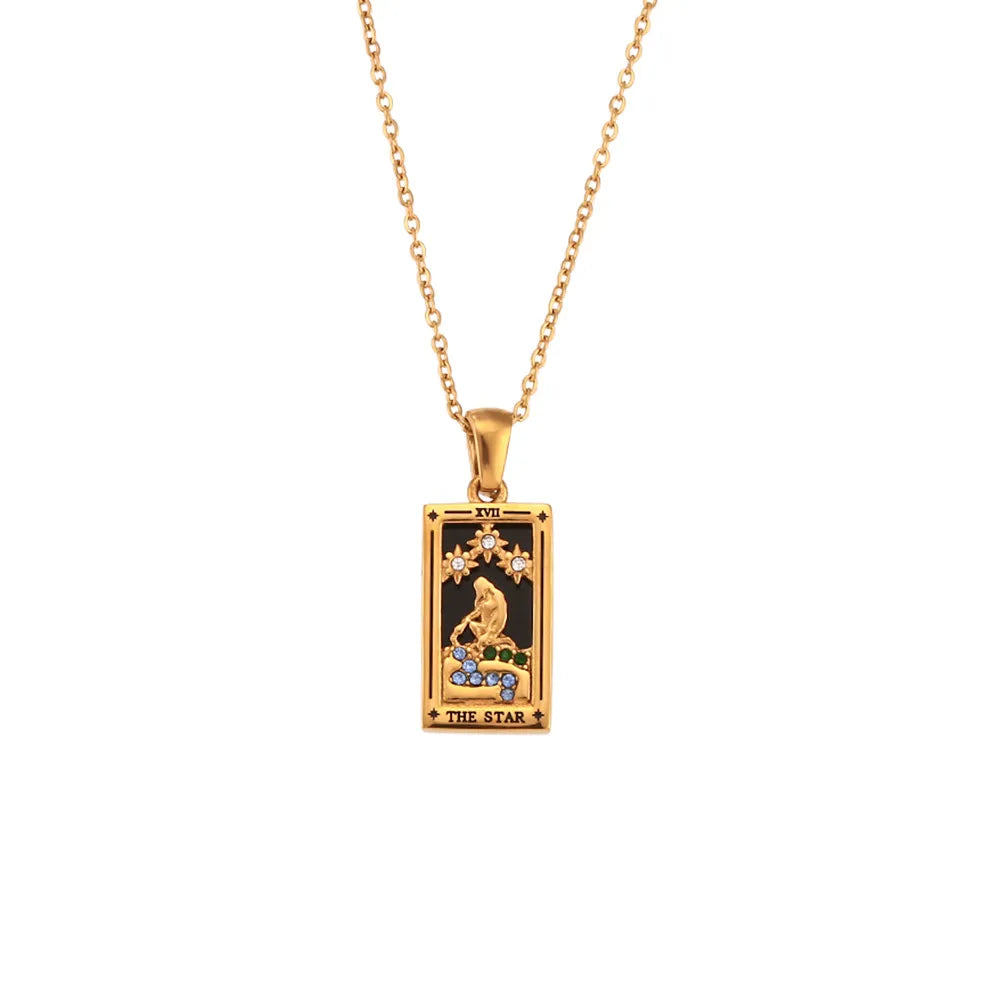 Tarot Card Necklace