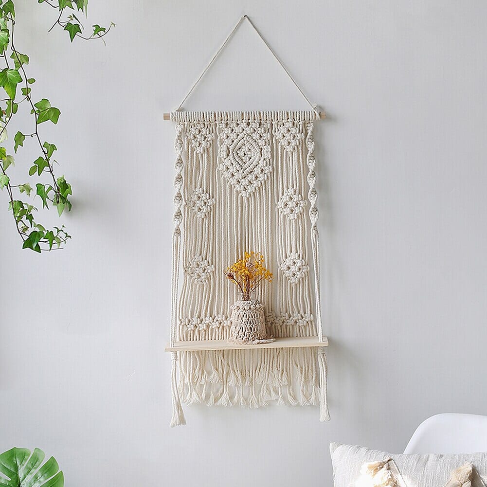 Macramé Wandplank