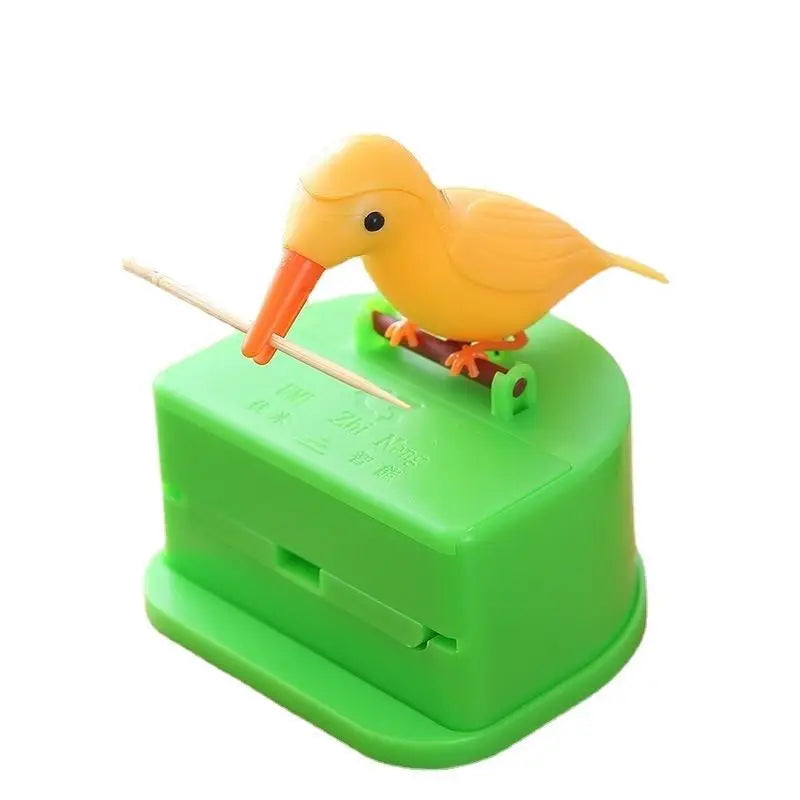 BirdieDispenser - Dispensador automático de palillos de dientes con forma de pájaro