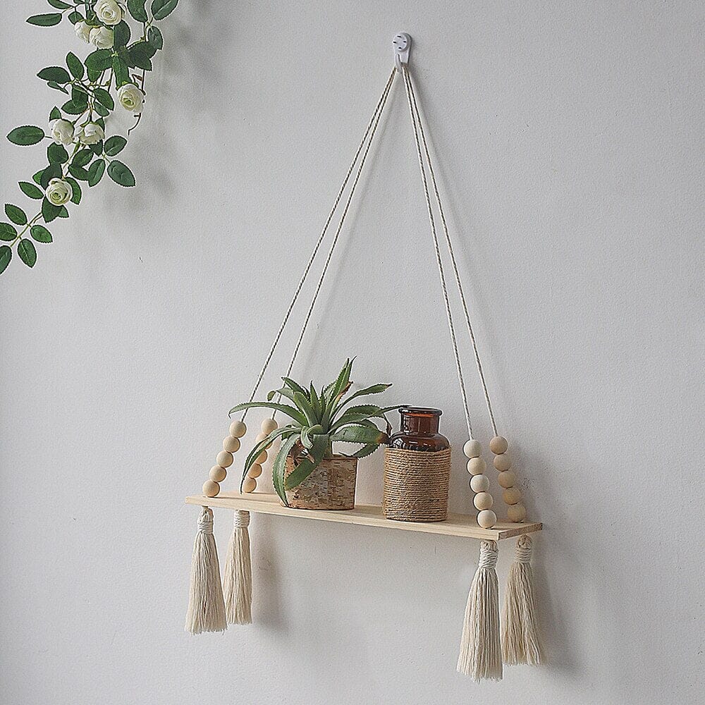 Macrame Wall Hanging Shelves