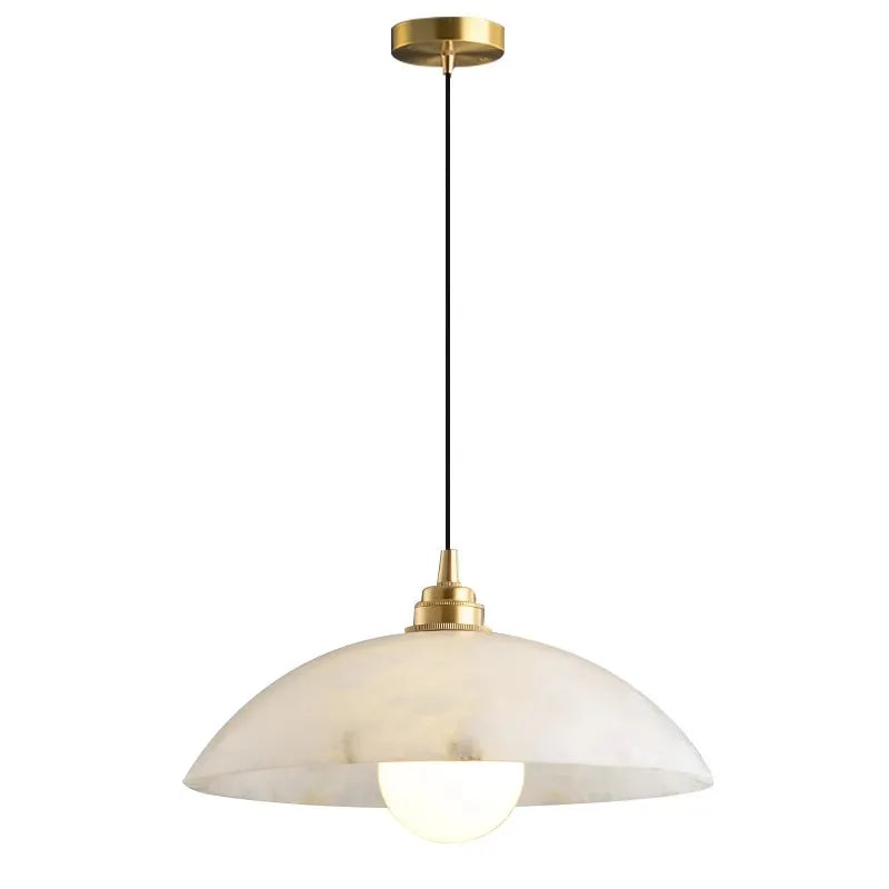 Inigo Marble Alabaster Hanging Lamps