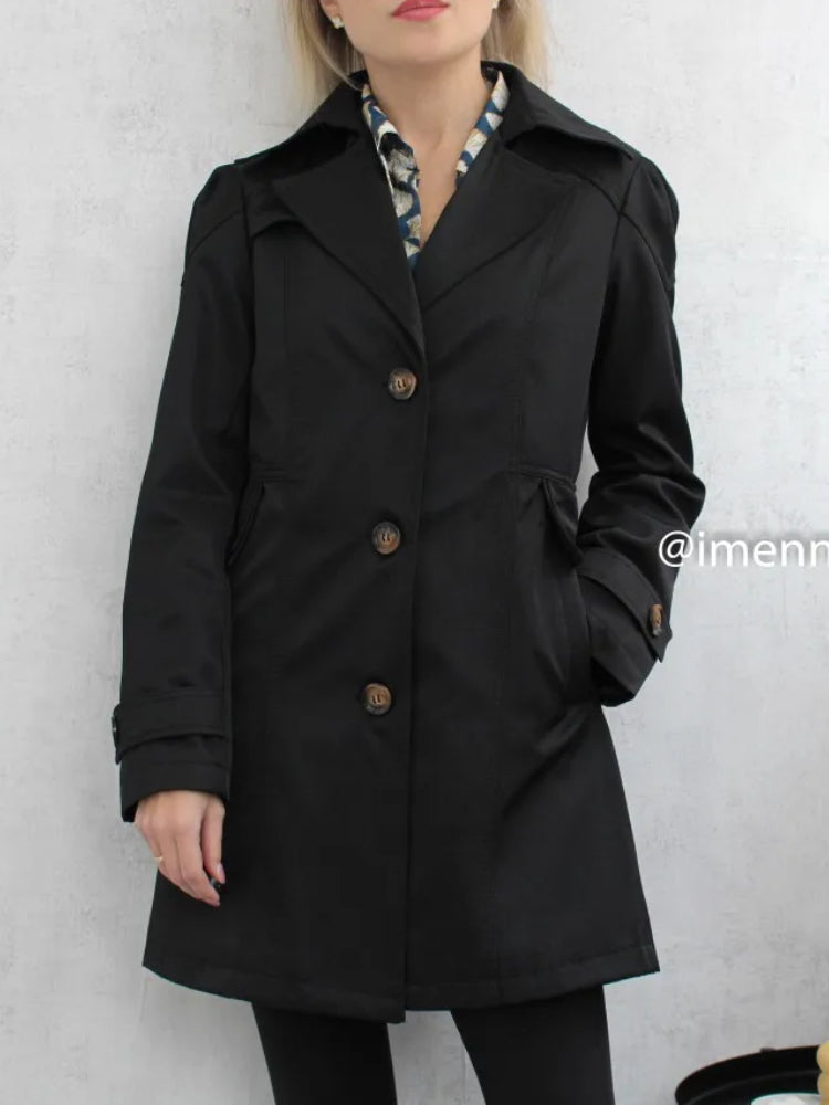 Trench Coat yksirivinen takki