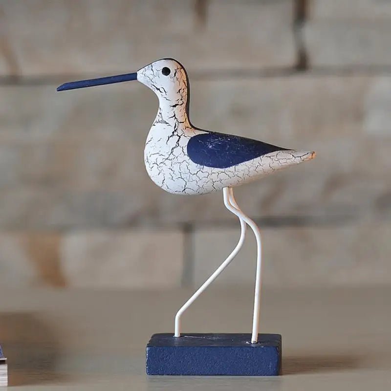 Mediterranean Seabird Figurines Dekor