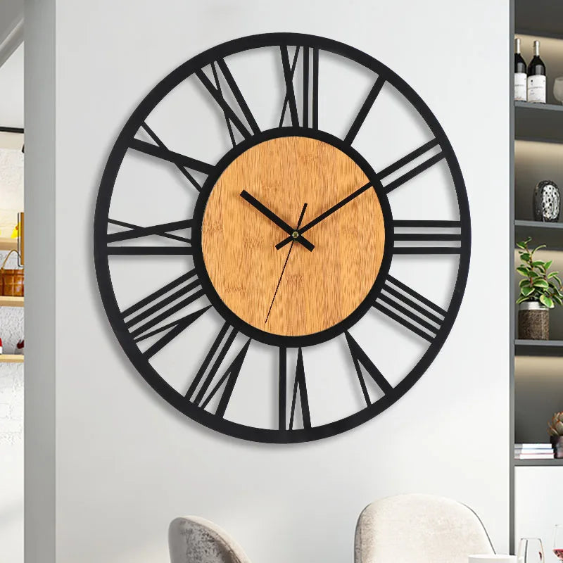 Large 3D Nordic Wall Clock