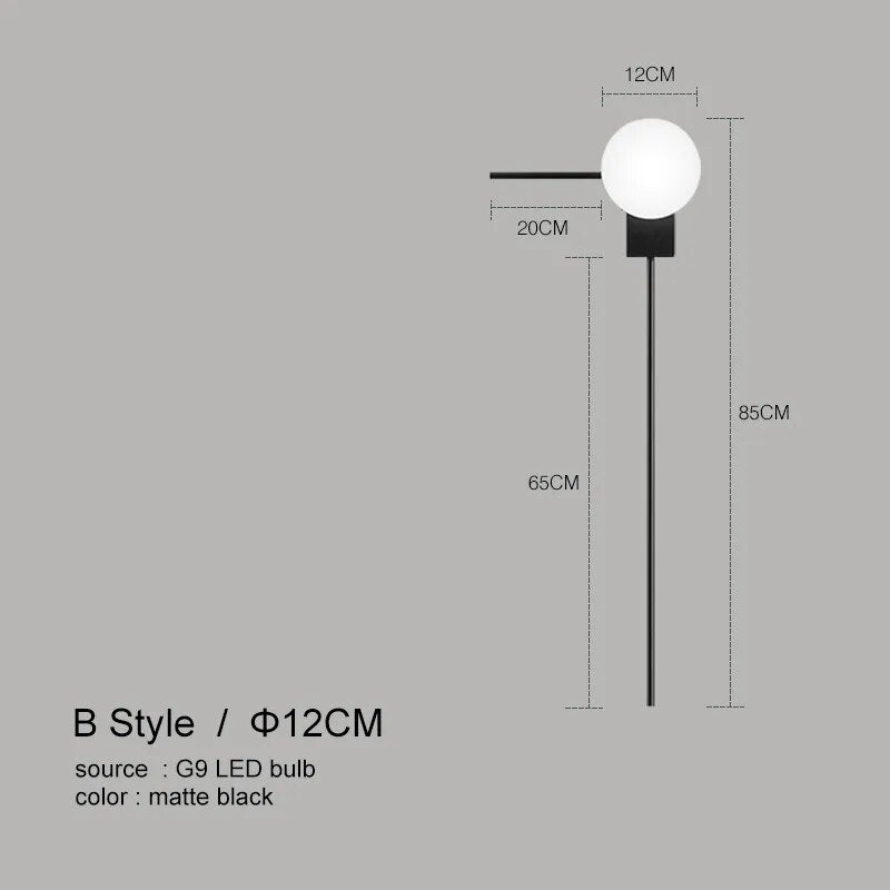 IAN Shiri Modern Creativity Wall Lights