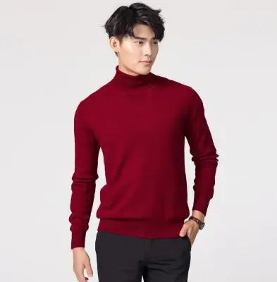 Pull à col roulé en cachemire Elliot – Chaleur de luxe pour homme | Automne et hiver 2023