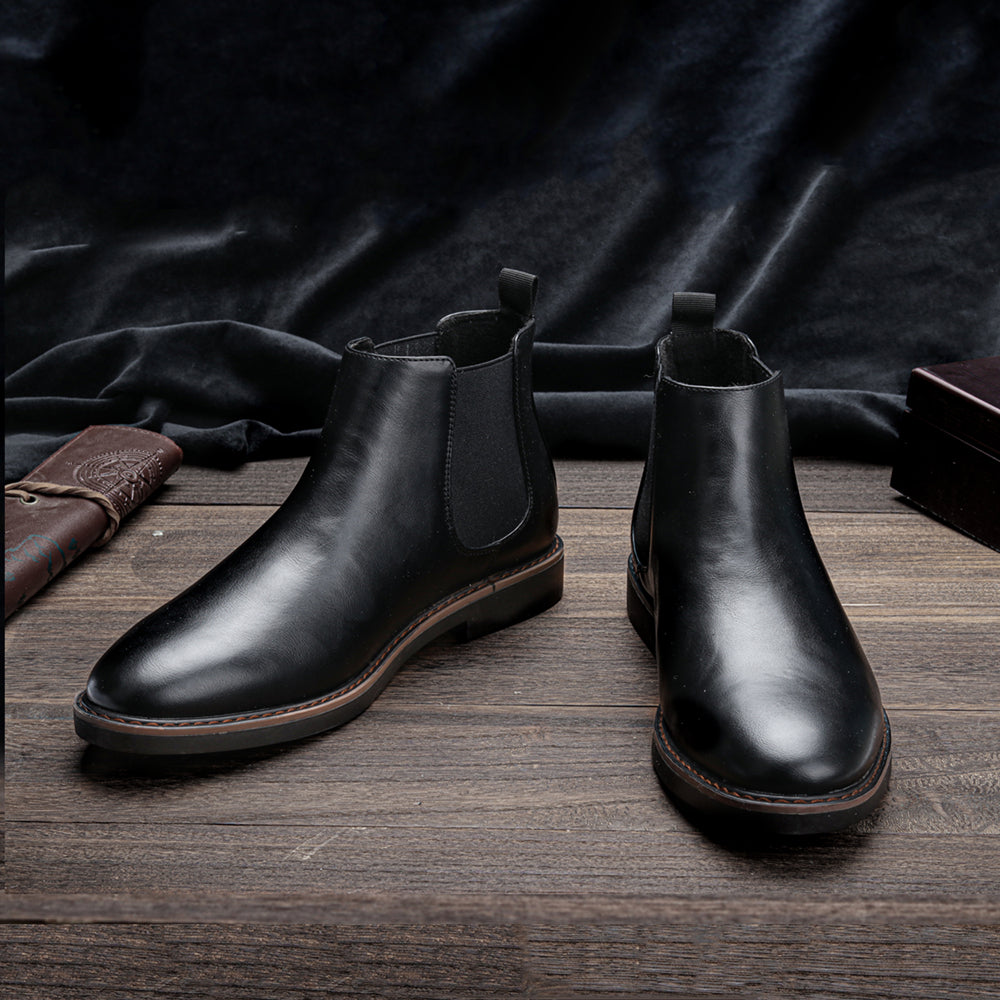 Paul: Retro Chelsea Boots - Bekväma, Hantverksmässigt Tillverkade Mode Skor | Vinter & Höst