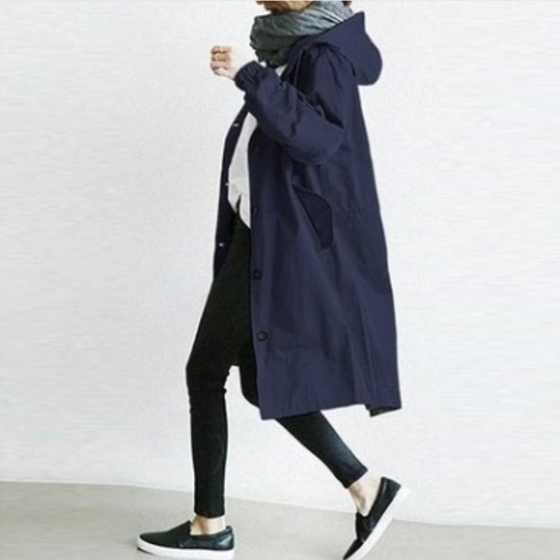 EleganCoat | Fashionable long trench coat/jacket women change season 2024