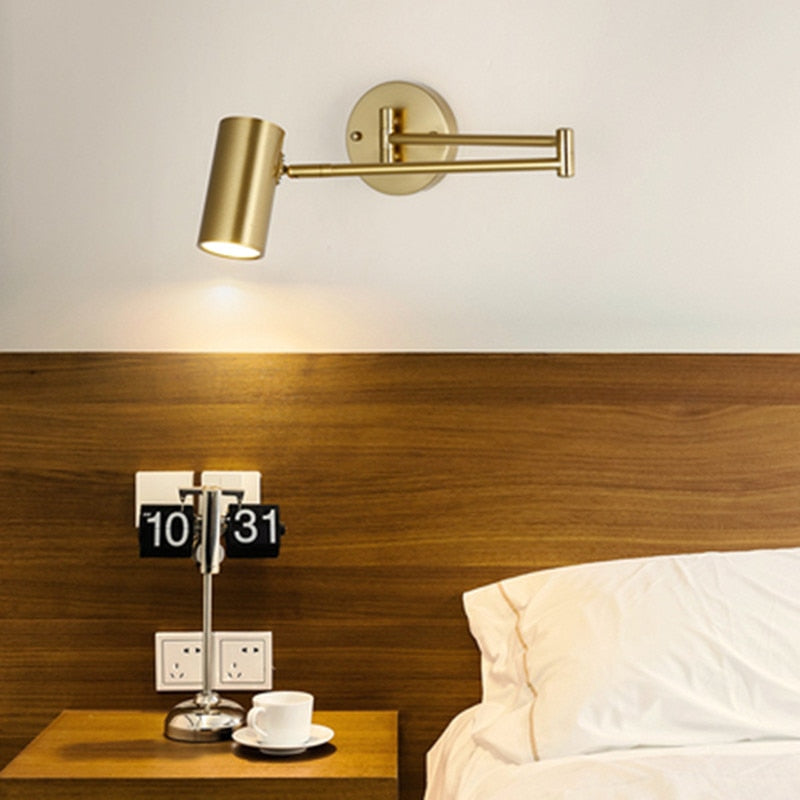 KIN Grace - Touch Sensor Wall Lights Adjustable Swing Long Arm