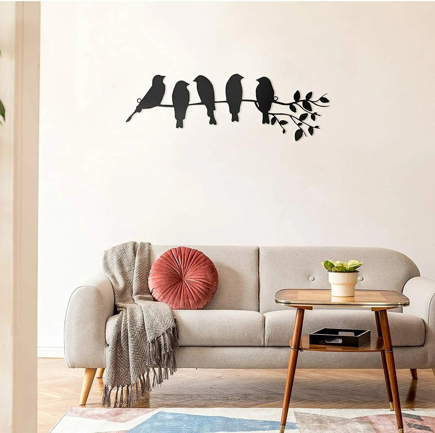 Birds Metal Wall Sticker