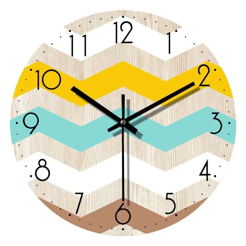 WoodGrain – Wall Clock in Wood Design