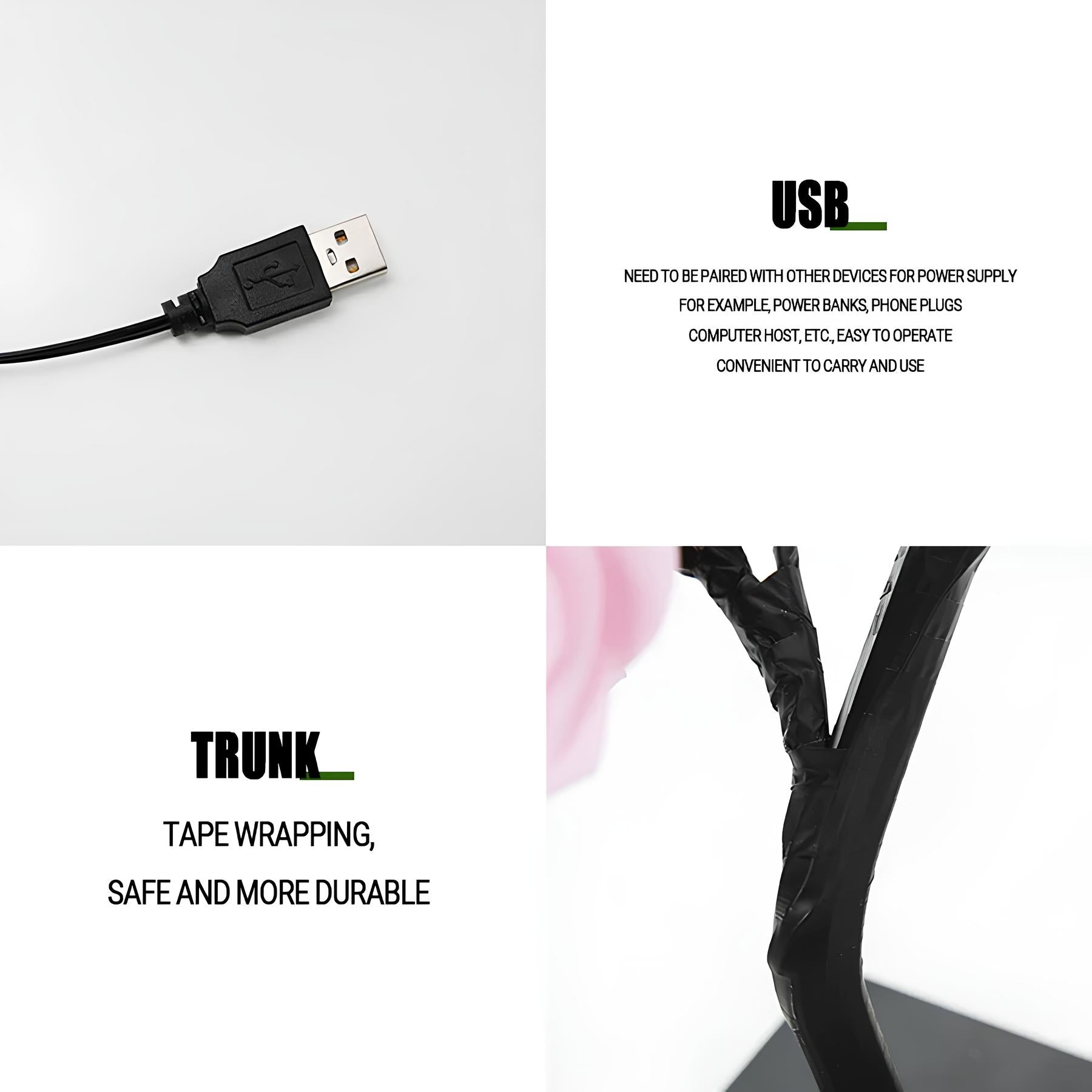 Lampă cu LED 24 de trandafiri, lumină de floare pentru noapte, alimentată prin USB