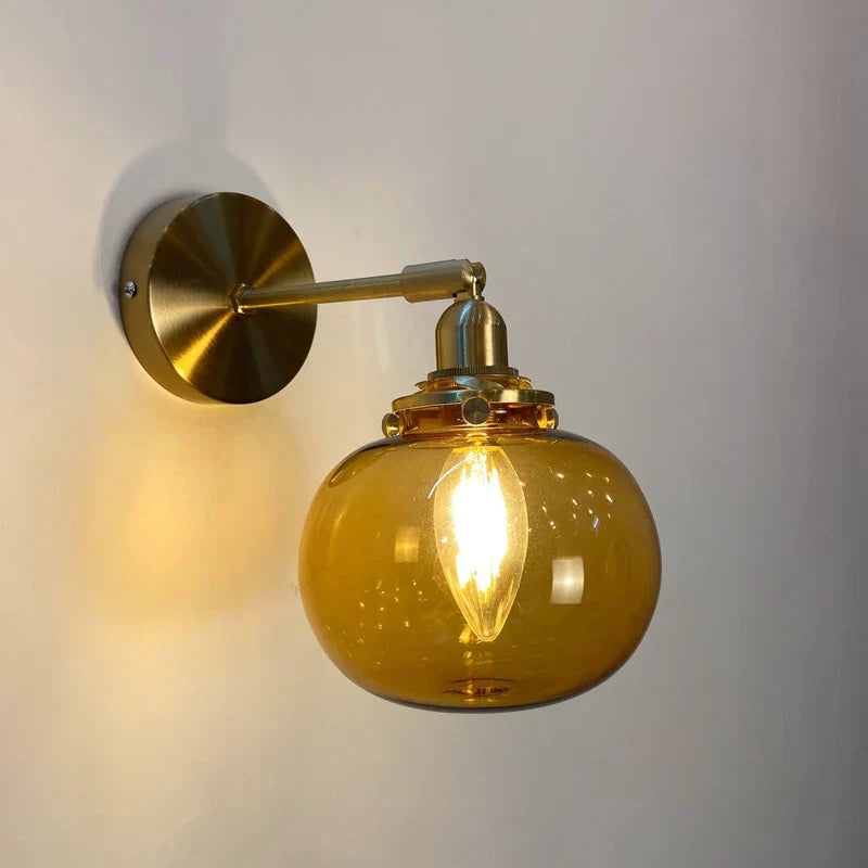 Orla Glas Wandlampe