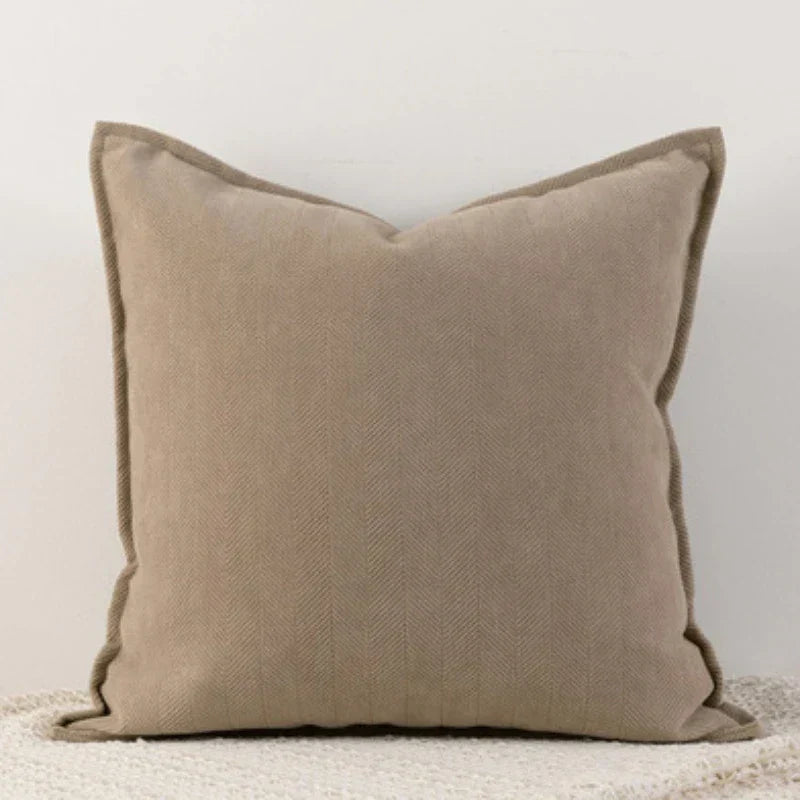 ChenilleCozy - Capa de Almofada Simples para Decoração de Casa e Quarto