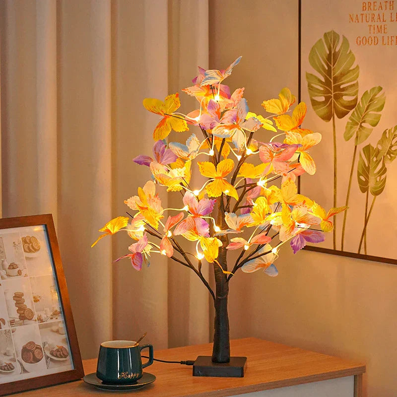 GlowBonsai - LED Fa Mesterséges Lámpa Hálószobába és Bulikra