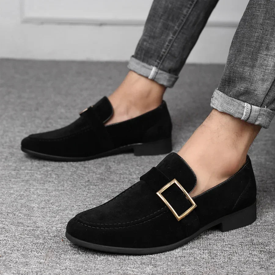 Suède loafers van Vincenzo