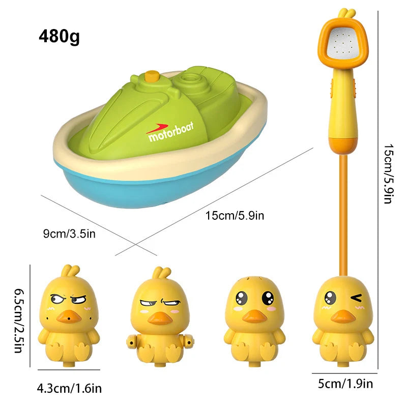 Electric Little Yellow Duck Bath Toy