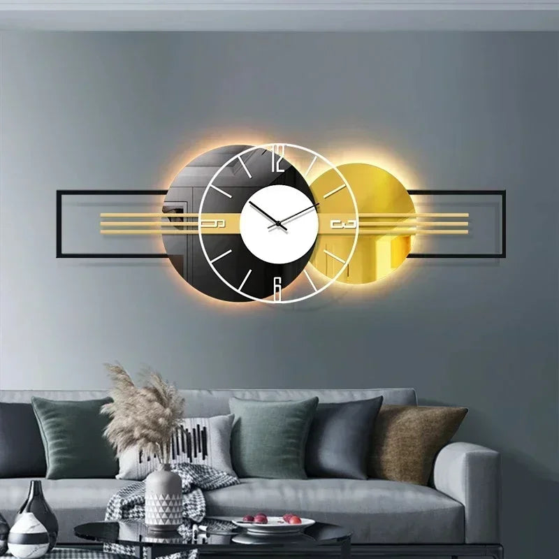 Luxury Mirror Face Wall Clock