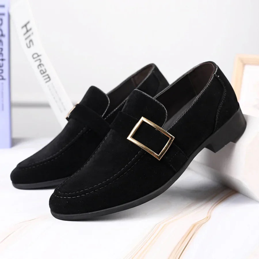 Suède loafers van Vincenzo