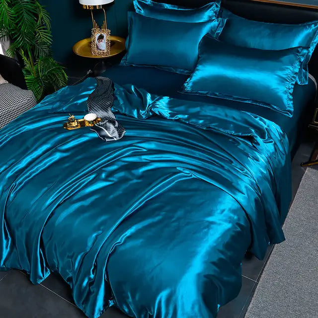 SatinLuxe - Elegant Satin Duvet Cover