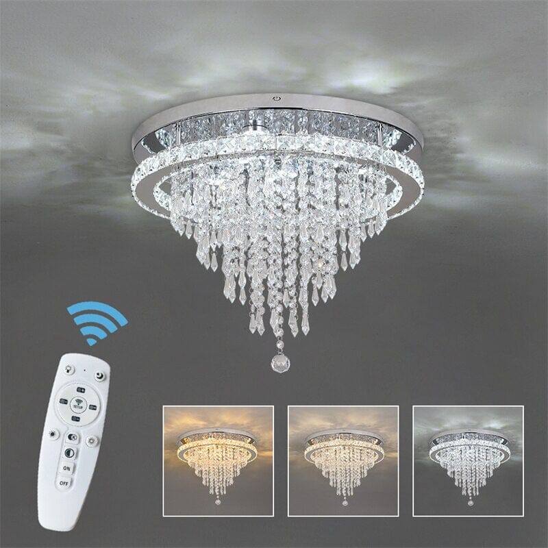 Ava Crystal LED Chandelier