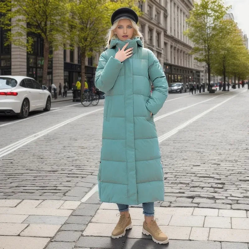 Bente: Parka/Casaco até ao Joelho para outono e inverno