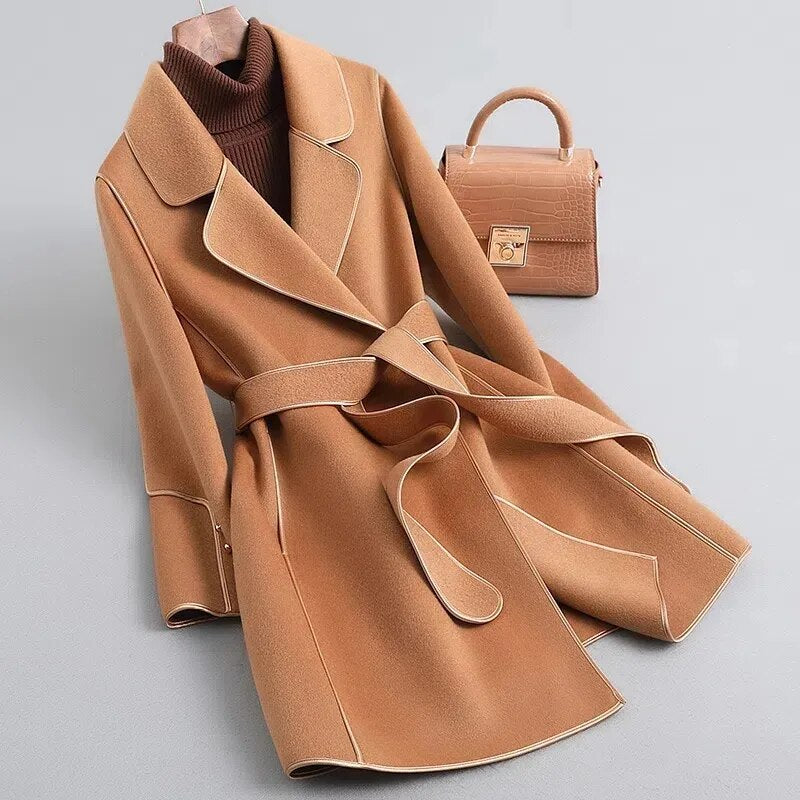 Ava Chic Elegance Palton Trench