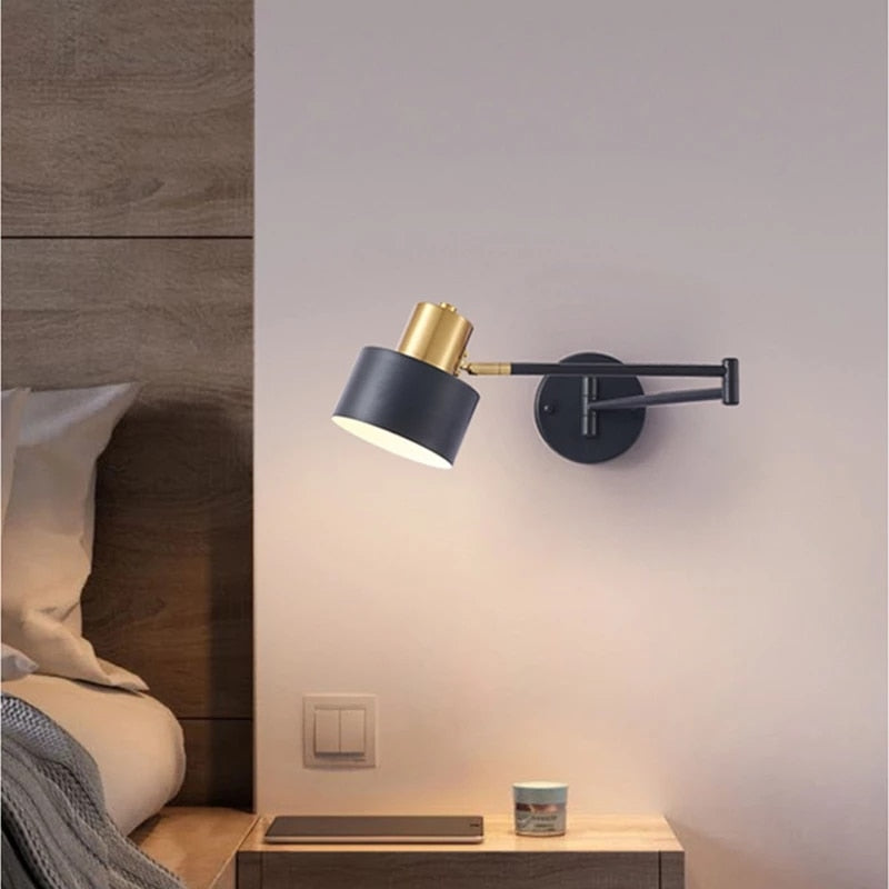 KIN Grace - Touch Sensor Wall Lights Adjustable Swing Long Arm