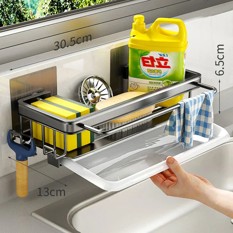 Wall Storage Kitchen Sink Organizer