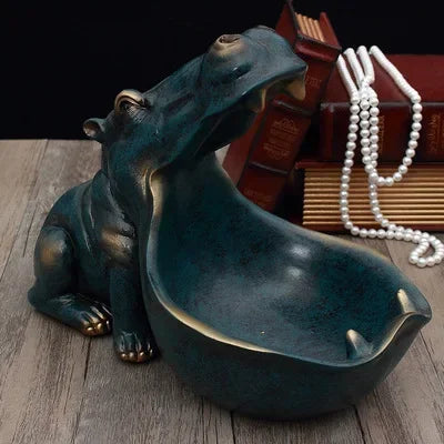 HippoHaven - Hippo Figurine Decoration