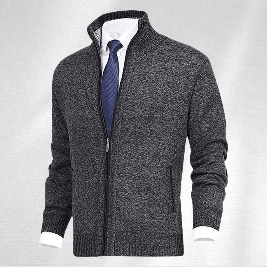 Tony - Stilfuld business cardigan sweater til mænd