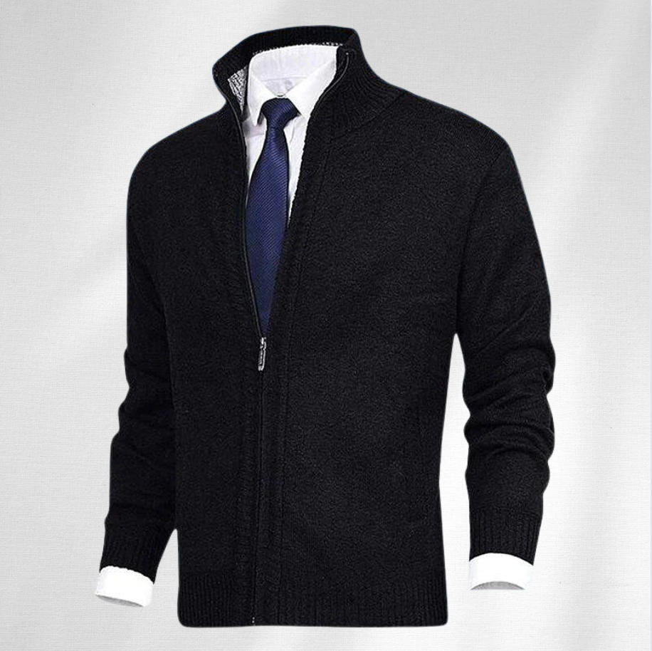 Tony - Stilfuld business cardigan sweater til mænd