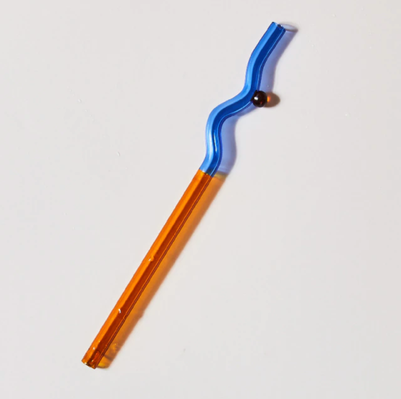 Twist Colorful Glass Straw