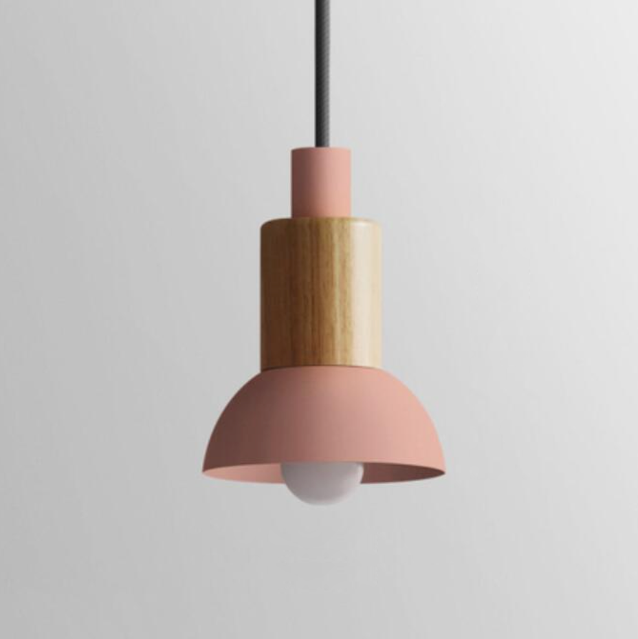 Astrid Metal & Wood Pendant Lights