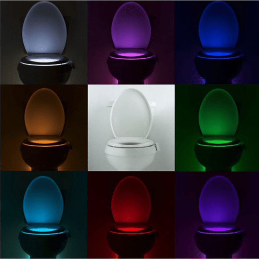 Glow Toilet light