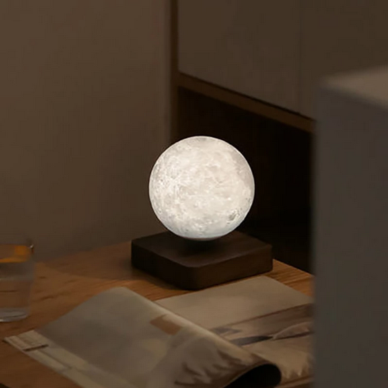 Levitating Galaxy Lamps