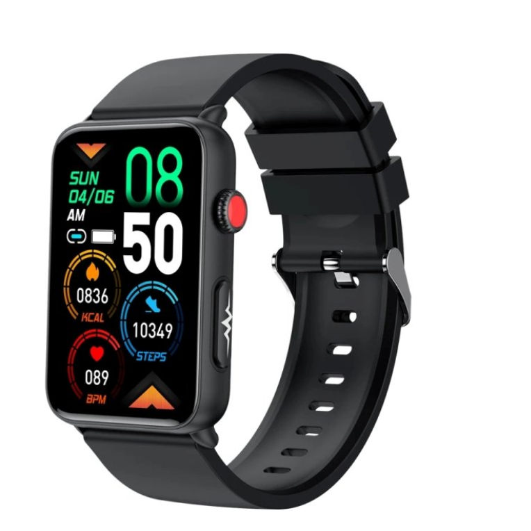 Smart Health & Fitness Smartwatch – Blodsukker-, blodtryks-, puls- og iltmåler i realtid