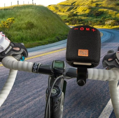 Altoparlante da bici Bluetooth impermeabile RiderWave TG392: portatile e ricaricabile