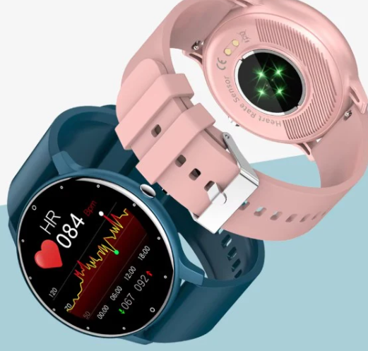 Luna Smart Fitness Watch for Dame – Puls, Sleep Tracker, IP67 vanntett