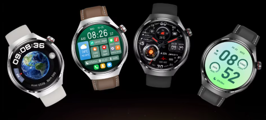 Kairos 4 Pro – 2023 HD Smartwatch with Bluetooth Calls, NFC, and IP68 Waterproofing