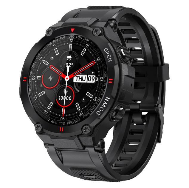 Ceas sportiv pentru bărbați 2024 Runner Watch cu Bluetooth, apeluri, redare muzică, compatibil cu Android și iOS, 30 de zile în modul de așteptare