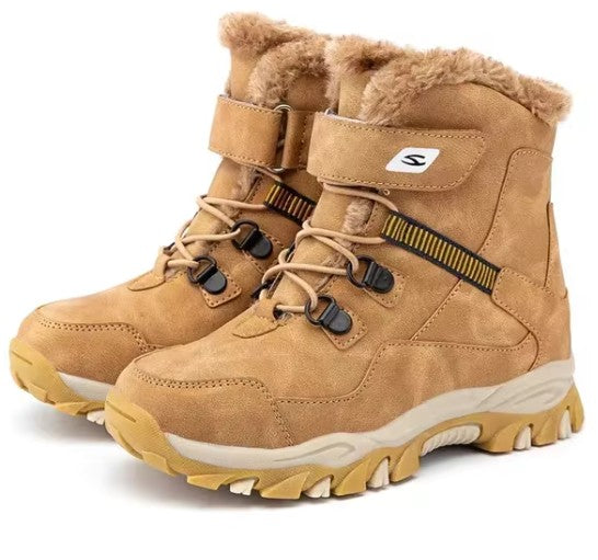 Elijah's Frostproof Winter Boots - Warm Fur Snow Boots for Children