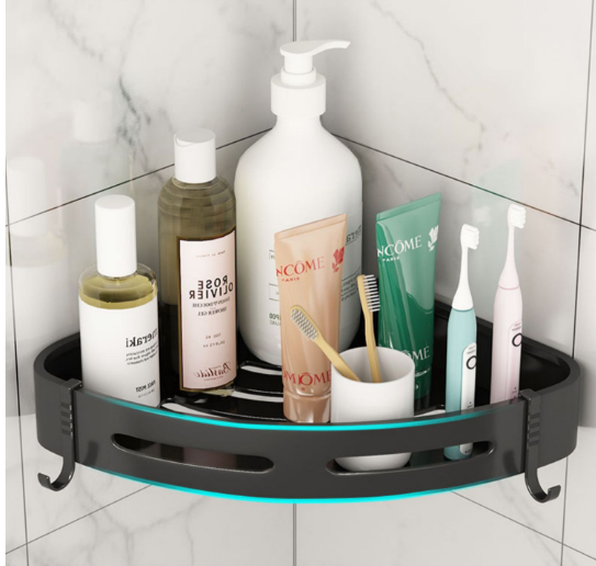 No-Drill Shower Caddy – Wall-Mounted Bathroom Shelf