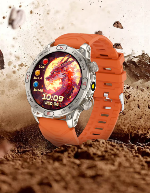 Smartwatch da esterno Astra 2024 – AMOLED da 1,43", localizzatore GPS impermeabile con chiamate Bluetooth