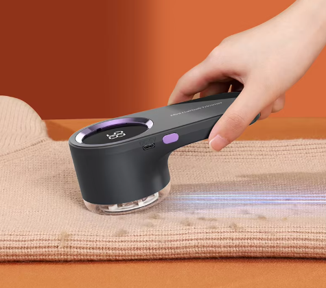 Sara Lint Remover - USB Rechargeable LED Digital Fabric Shaver for Sweaters & More