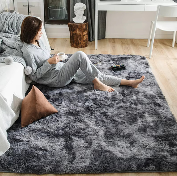 Tapis Doux et Fluffy Winnie – Tapis Shaggy Confortable pour Salon et Chambre