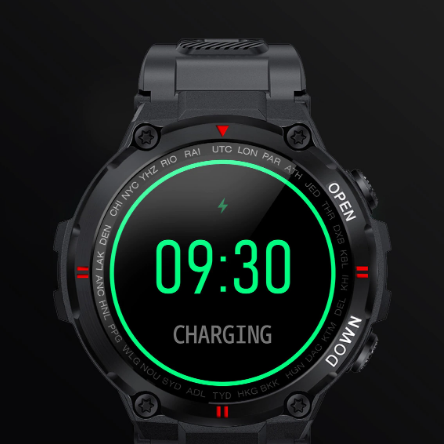 Ceas sportiv pentru bărbați 2024 Runner Watch cu Bluetooth, apeluri, redare muzică, compatibil cu Android și iOS, 30 de zile în modul de așteptare